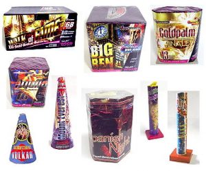 Feuerwerk für Silvester